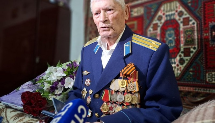 Участник Великой Отечественной войны Василий Золотарев отметил 100-летний юбилей